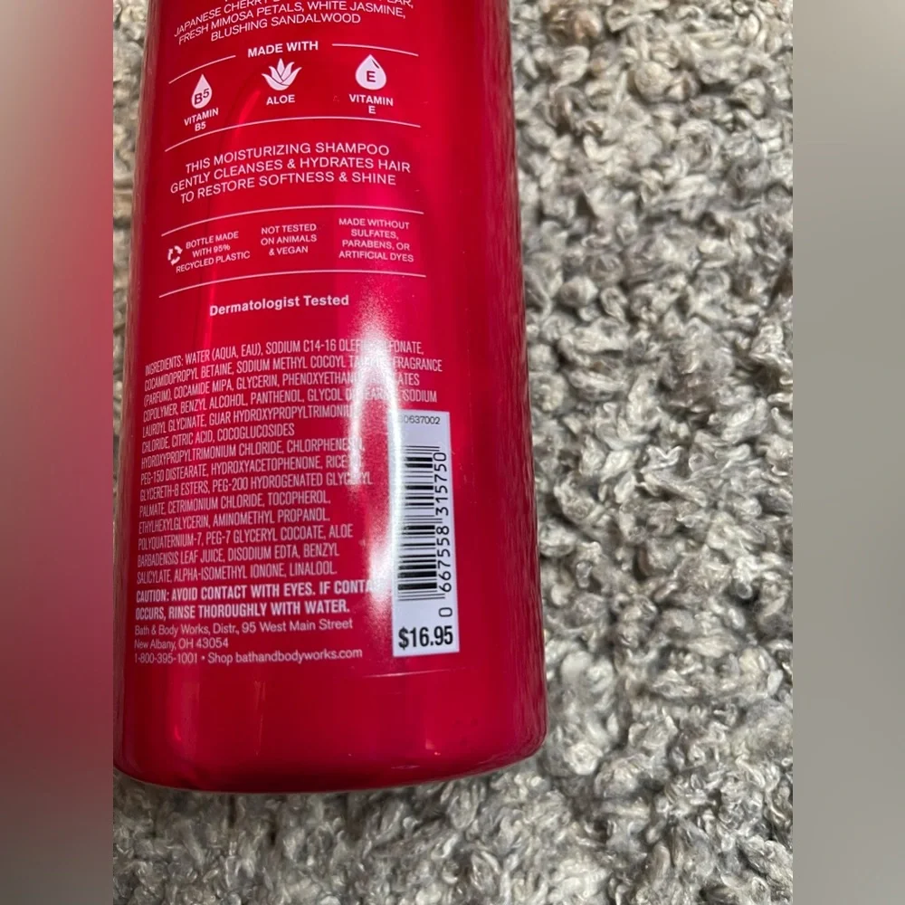 Bath & Body Works shampoo & conditioner